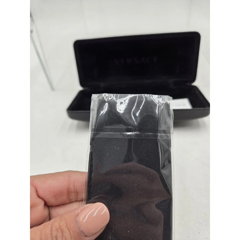 Versace Eyeglass Sunglass Clamshell Black Hard Case 6